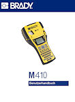 Brady M410 Benutzerhandbuch